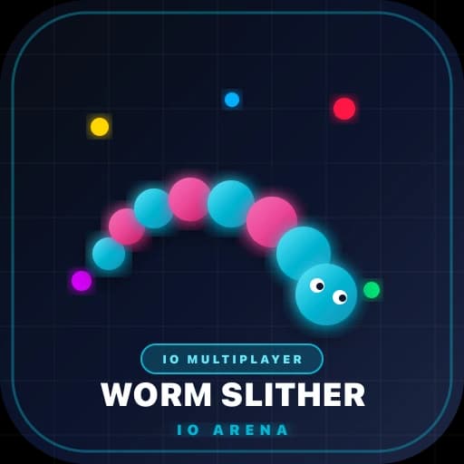 Worm Slither IO Arena gameplay thumbnail
